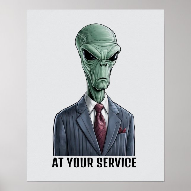 Affiche Chef extraterrestre (Devant)