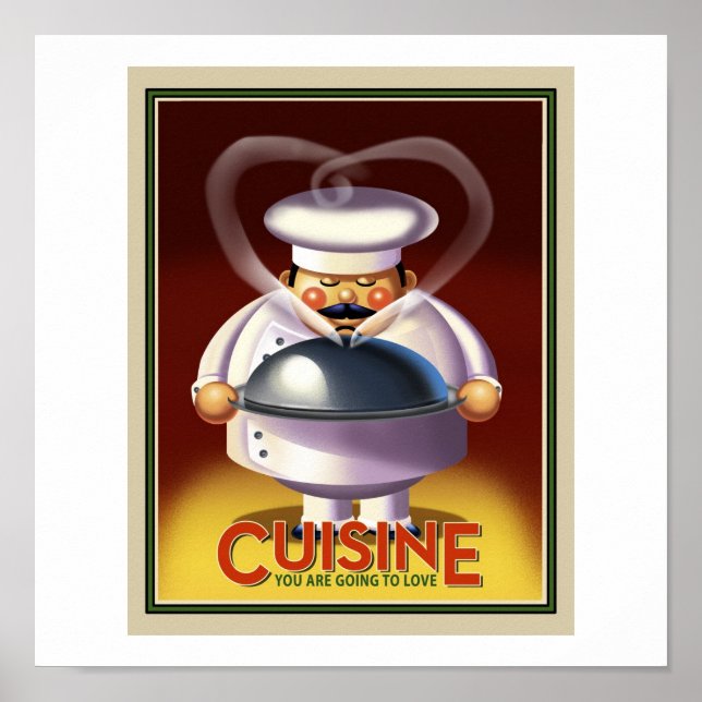 Affiche Chef français (Devant)