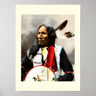 Affiche Chef indien Sioux