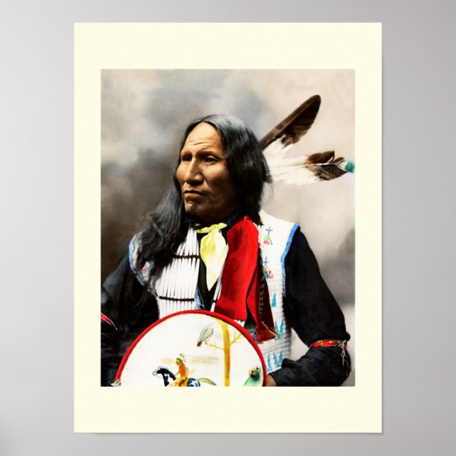 Affiche Chef indien Sioux (Devant)