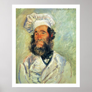 Affiche Chef Père Paul par Claude Monet