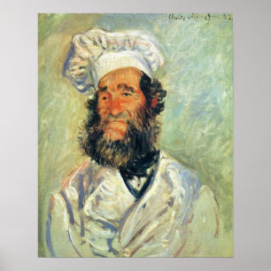 Affiche Chef Père Paul par Claude Monet