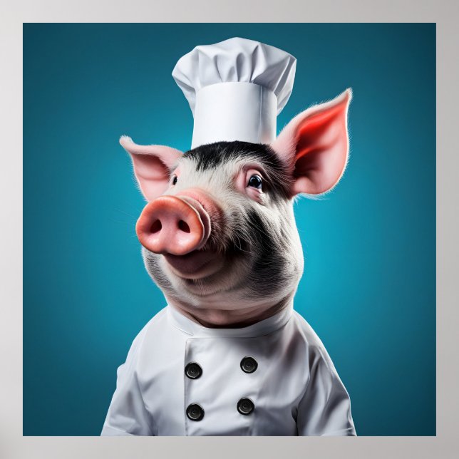 Affiche Chef Pig (Devant)