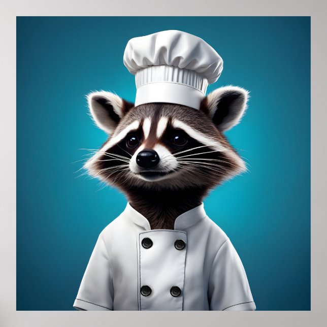 Affiche Chef Raccoon (Devant)