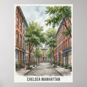 Affiche Chelsea Manhattan
