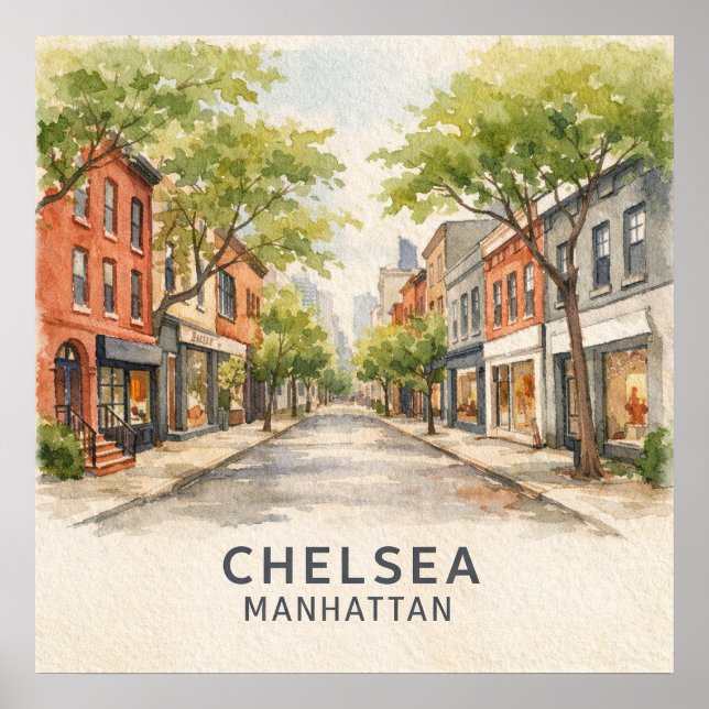 Affiche Chelsea Manhattan (Devant)