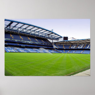 Affiche Chelsea Stamford Bridge West Stand