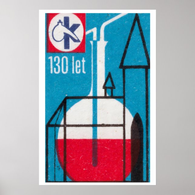 Affiche Chemical Engineering - Matchbox Print - Aesthetic (Devant)