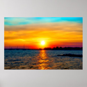 Affiche Chemin D'Accès Au Soleil