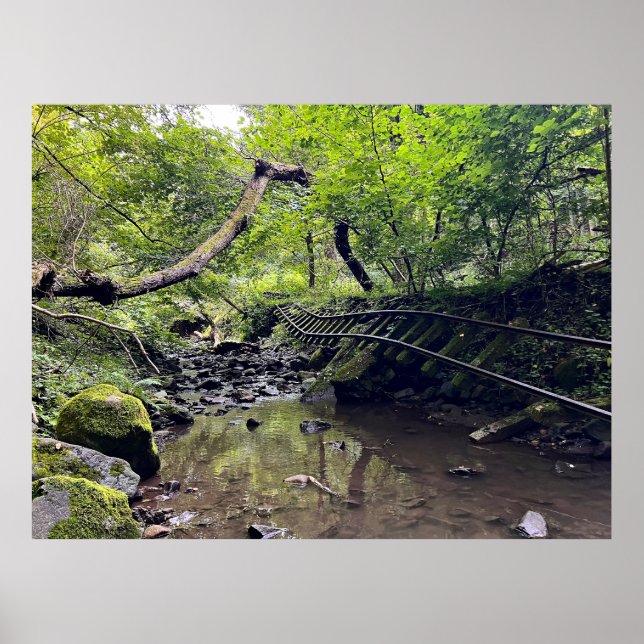 Affiche Chemin de fer abandonné (Devant)