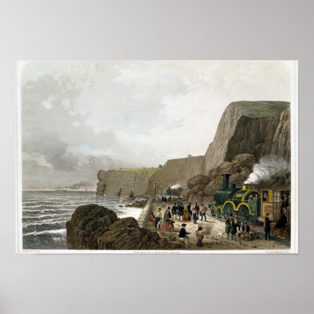 Affiche Chemin de fer Devon Sud (Devant)