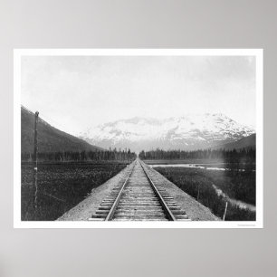 Affiche Chemin de fer Kenai Peninsula 1918