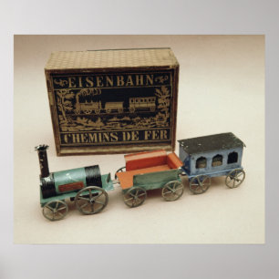 Affiche Chemin de fer modèle, c.1870