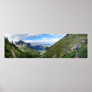 Affiche Chemin de fer - Parc national des Glaciers