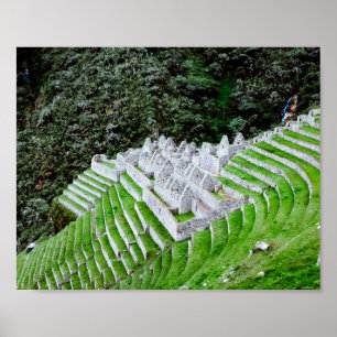 Affiche Chemin de l'Inca Machu Picchu Pérou - Photographi