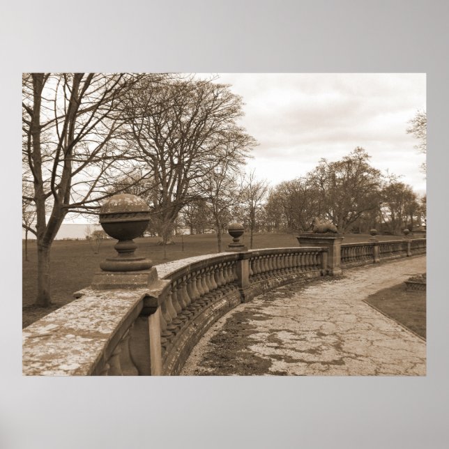 Affiche Chemin de promenade romantique (Devant)
