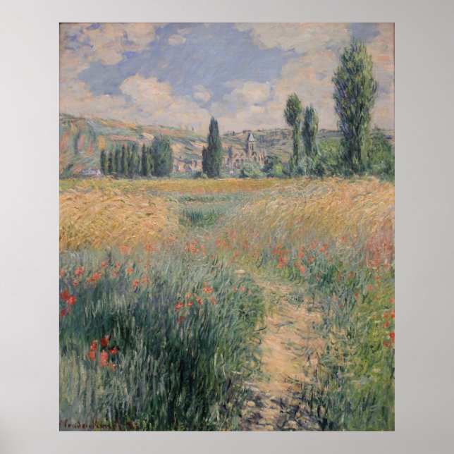 Affiche Chemin du Monet sur l'île de Saint-Martin, Vétheui (Devant)