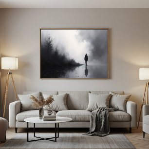 Affiche Chemin entre les ombres