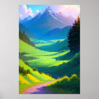 Affiche Chemin vers le paradis