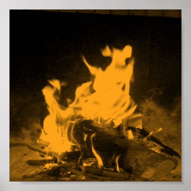 Affiche Cheminée (Devant)