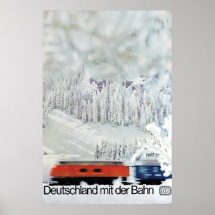 Affiche Chemins de Fer Allemands - L'Allemagne par