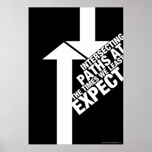 Affiche Chemins de intersection