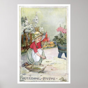 Affiche Chemins d'herbe par Anne Anderson