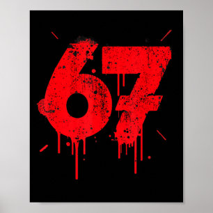 Affiche Chemise 67, Chemises drôles 67 Meme Six Sept Homme