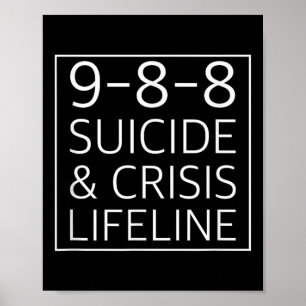 Affiche Chemise 988 - Ligne d'assistance pour la sensibili