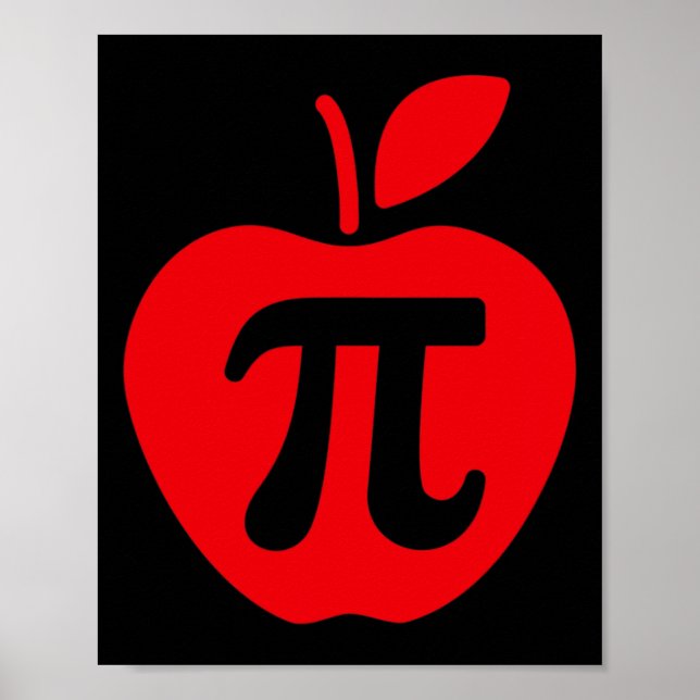 Affiche Chemise Apple Pi Day (Devant)