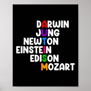 Affiche Chemise Autiste Pour Enfants - Darwin Jung Newton
