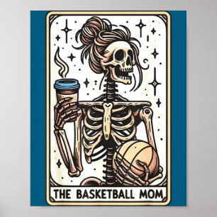 Affiche Chemise Carte de Tarot Maman Basket-ball Basketbal