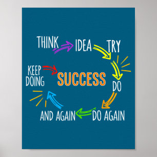 Affiche Chemise Citation Motivation Inspiration Succès