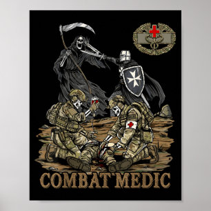 Affiche Chemise Combat Medic 68w Vétéran Doc