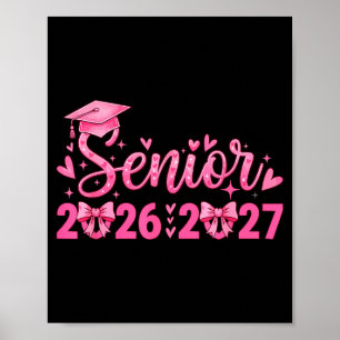 Affiche Chemise Coquette Rose Noeud Senior 2027