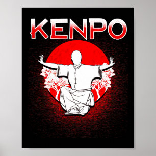 Affiche Chemise d'arts martiaux Kenpo T Shirt Kenpo Karate