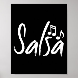 Affiche Chemise de danse Salsa Danser Danser Dons Dons Don
