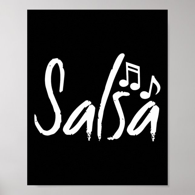 Affiche Chemise de danse Salsa Danser Danser Dons Dons Don (Devant)