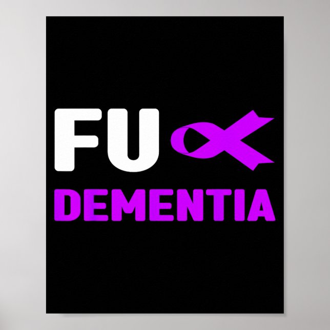 Affiche Chemise de démence - Sensibilisation à la démence  (Devant)
