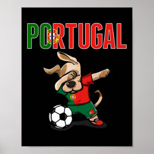 Affiche Chemise de fans de football du Portugal Dabbing Do