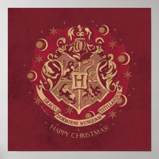 Affiche Chemise de fer rouge HOGWARTS™ Crest