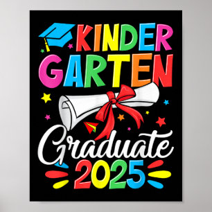 Affiche Chemise de fin d'études de maternelle 2025 Enfants