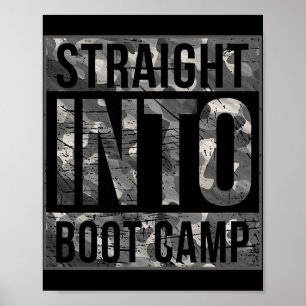 Affiche Chemise de formation de base Boot Camp pour nouvel