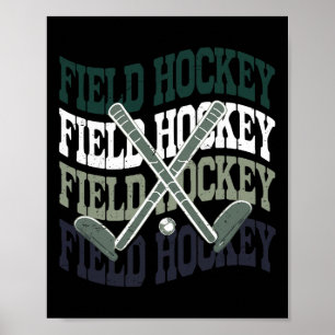 Affiche Chemise de hockey sur gazon pour fille adolescente