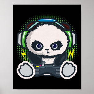 Affiche Chemise de jeu Panda garçons filles enfants cadeau