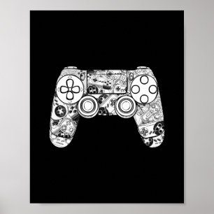 Affiche Chemise de joueur Chemises de jeu pour hommes garç