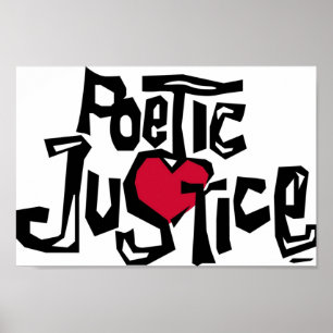 Affiche Chemise de justice poétique