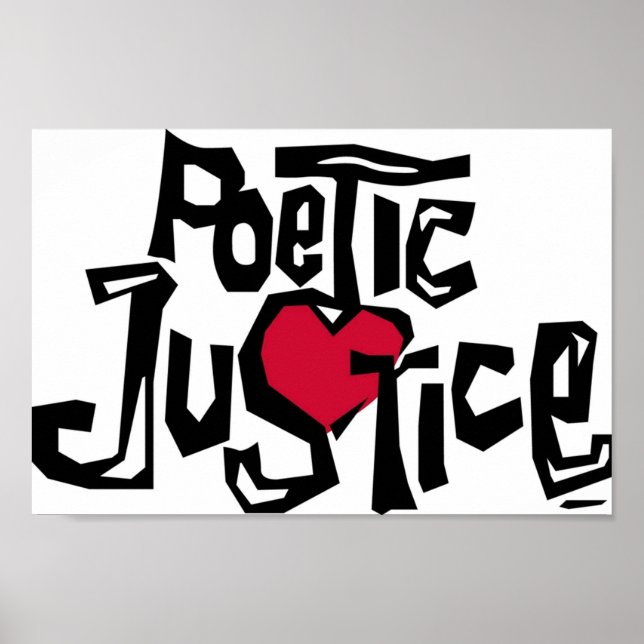 Affiche Chemise de justice poétique (Devant)