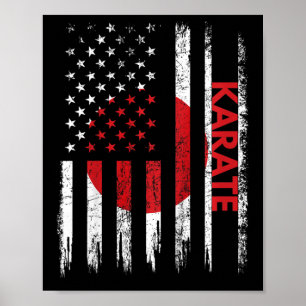 Affiche Chemise de karaté pour enfants Cadeaux d'arts mart