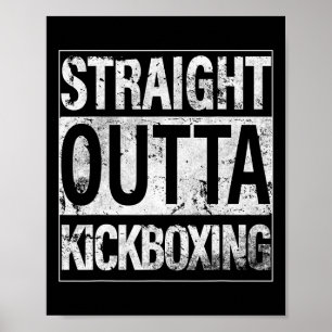Affiche Chemise de kickboxing tout droit sortie du T-Shirt